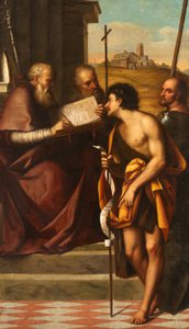 St John the Baptist, St John Chrysostom, St John the Evangelist and St Theodore